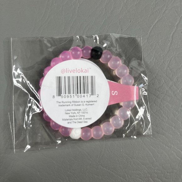 Lokai Bracelets Breast Cancer Awareness Theme Light Pink New Sealed NWT - Picture 2 of 3
